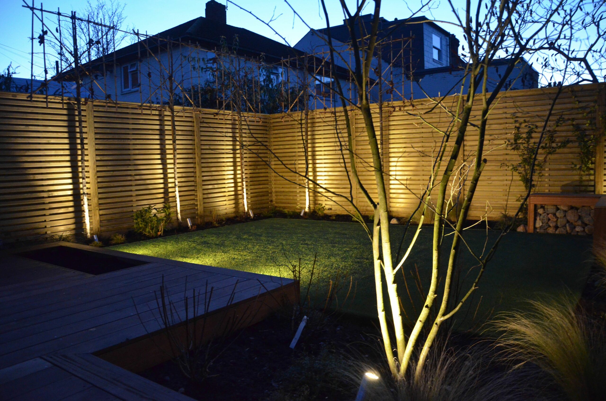 Floor Spotlights for Your Fence
