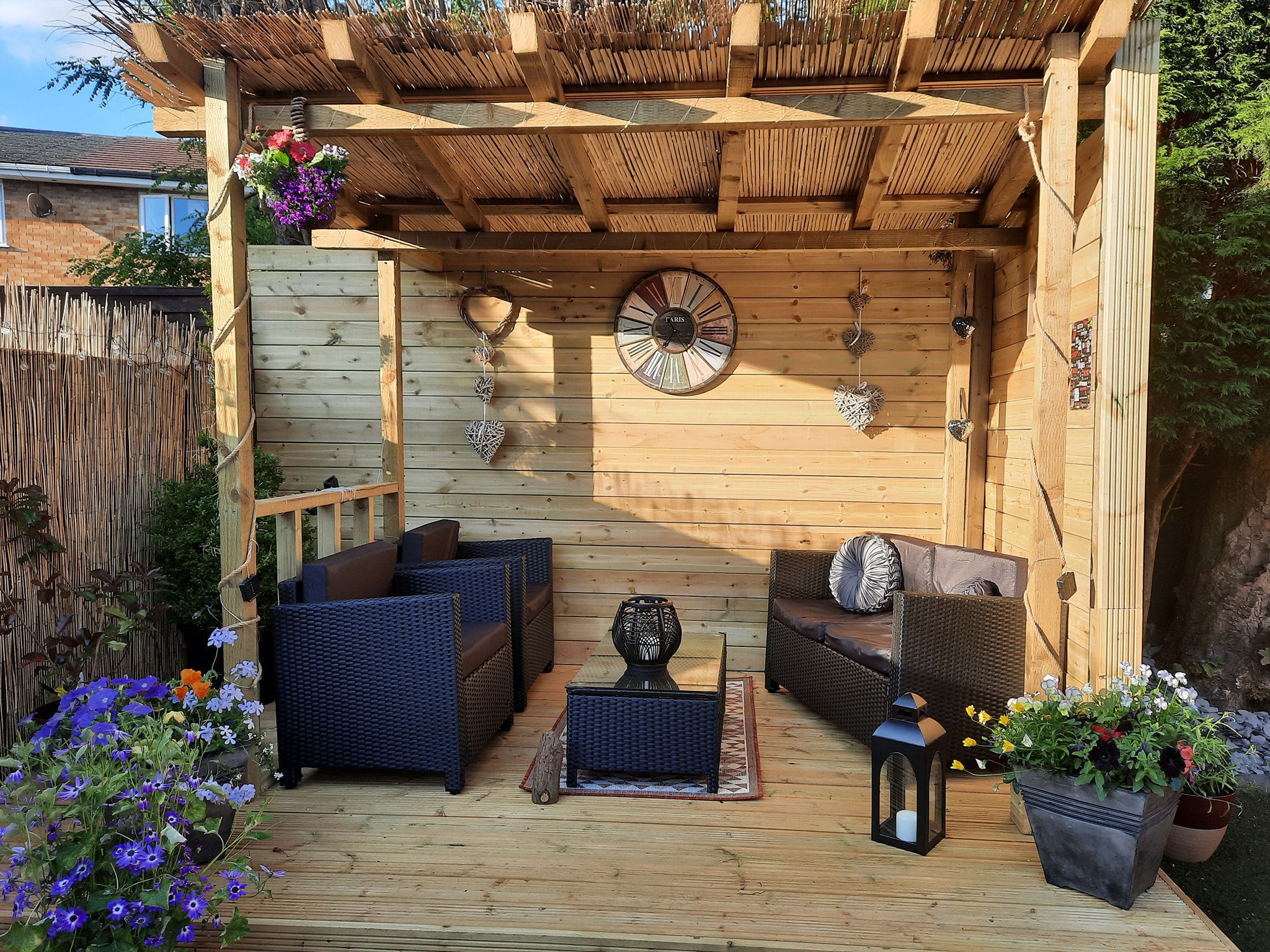 Make a Deck with Wooden Pallets