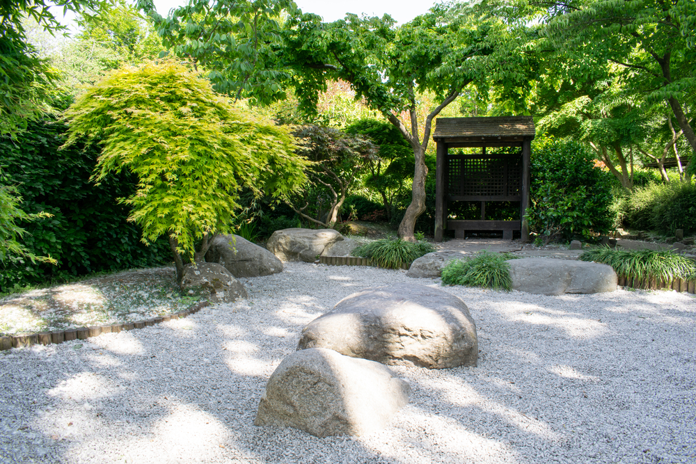 The Small Detail of Zen Garden