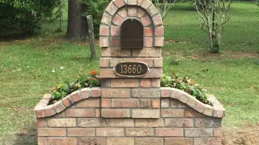 brick mailboxes ideas
