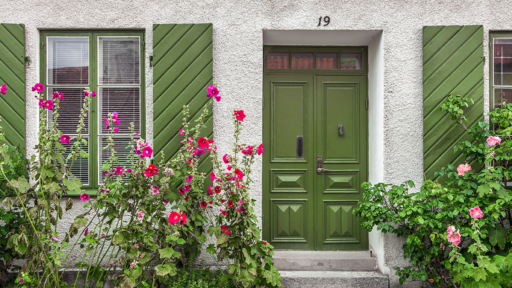 Amazing Green Front Door Ideas