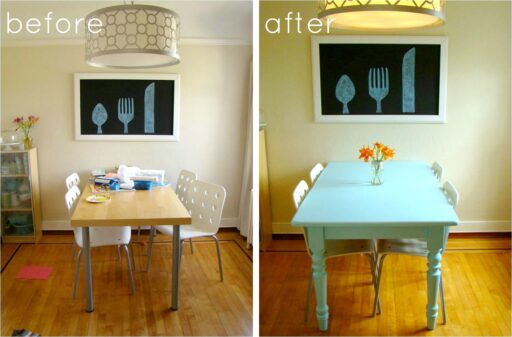 23 stunning dining table transformations: see the incredible before and after photos