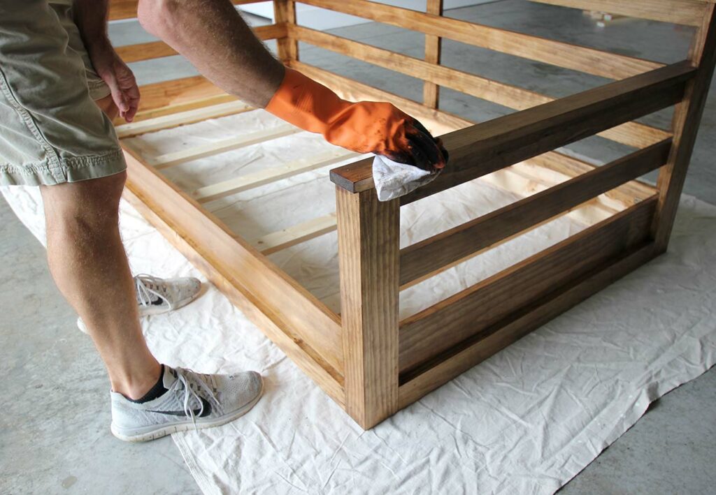 Finishing The Porch Bed Swing Plan Work