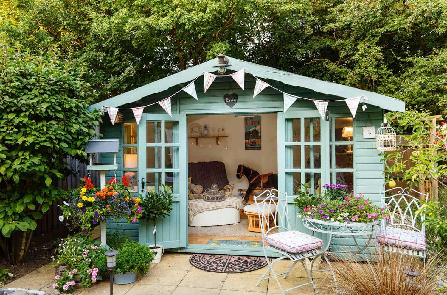 A Small Getaway She Shed with Porch