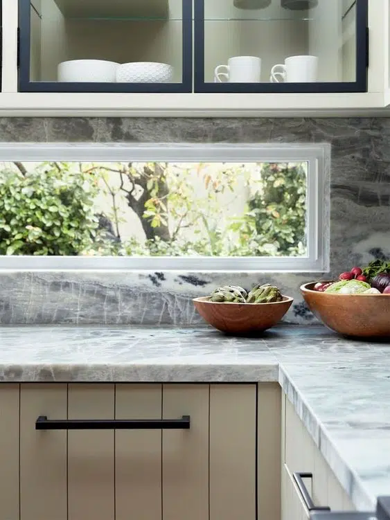 Backsplash Kitchen Windows