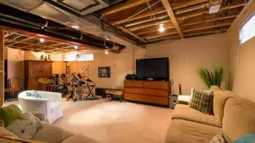 Best Lighting For Unfinished Basement Ceiling