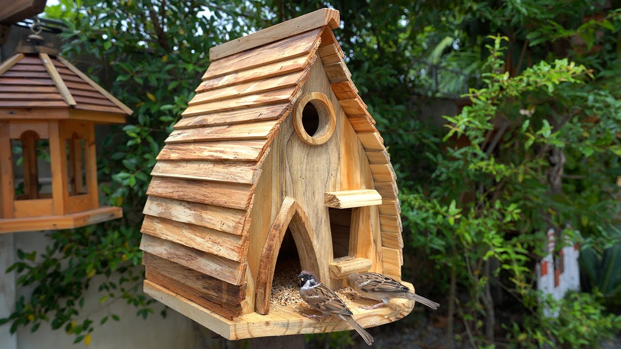 Build a Grand Birdhouse from Plywood