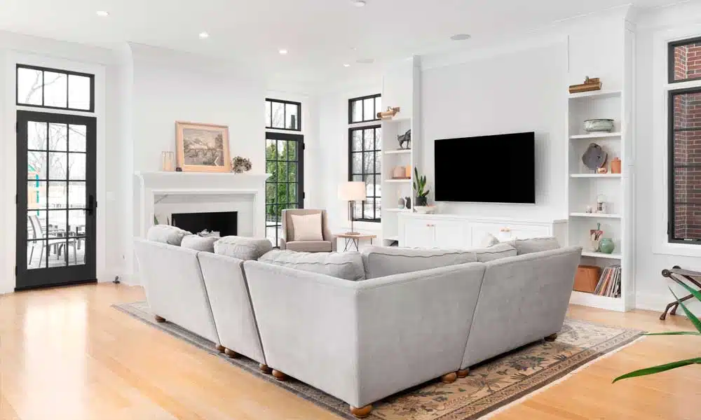 Center of The Room Placement of Sectional