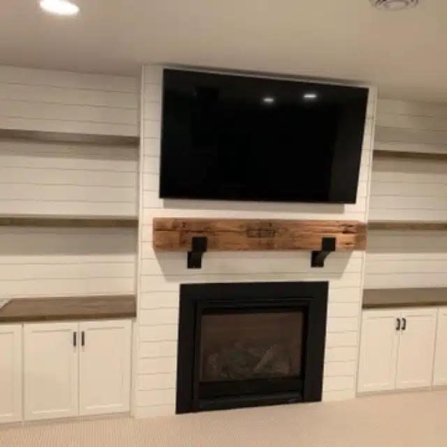 Fireplace Wall Facelift
