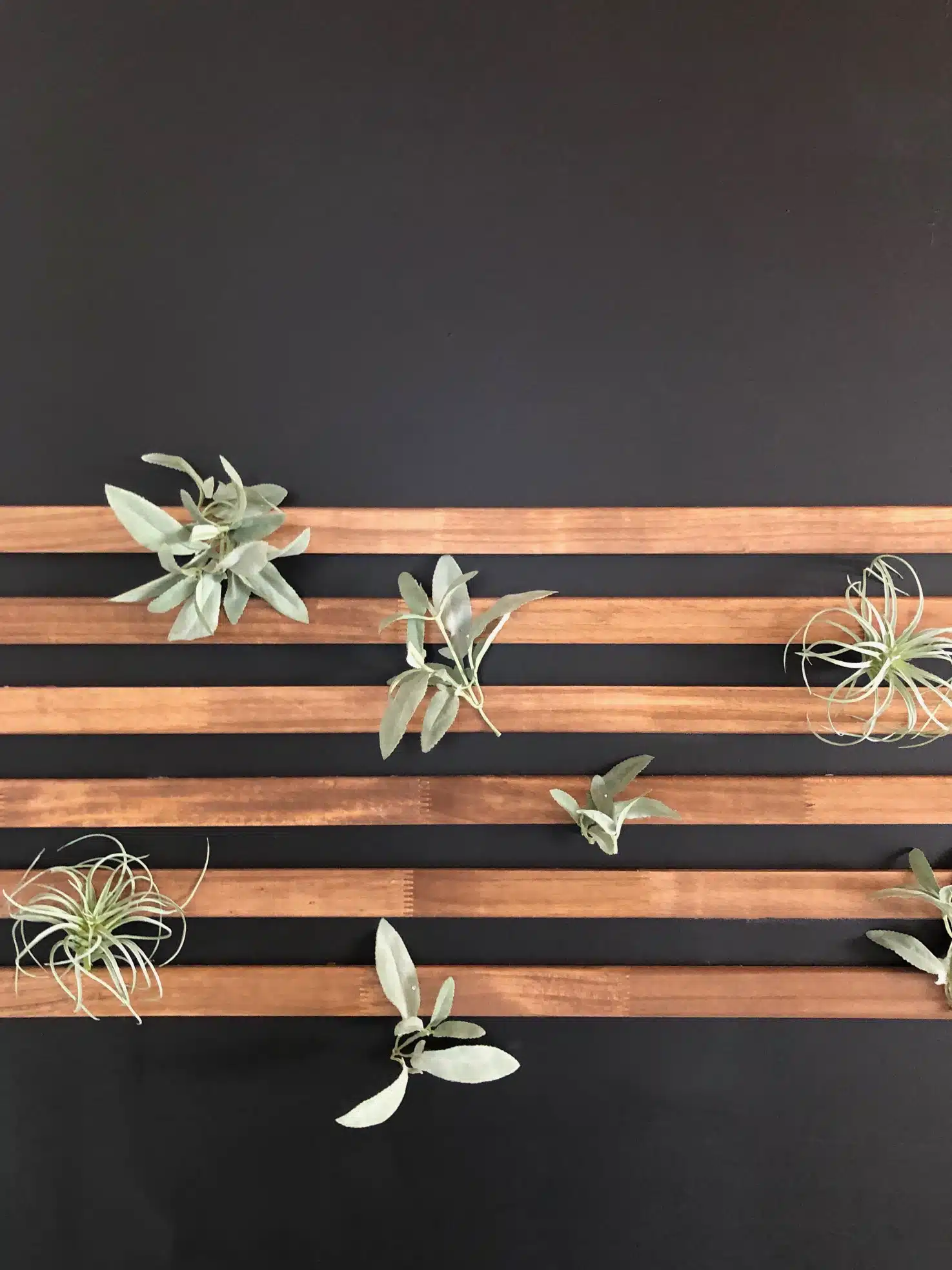 DIY Mud Bench Slat Wall