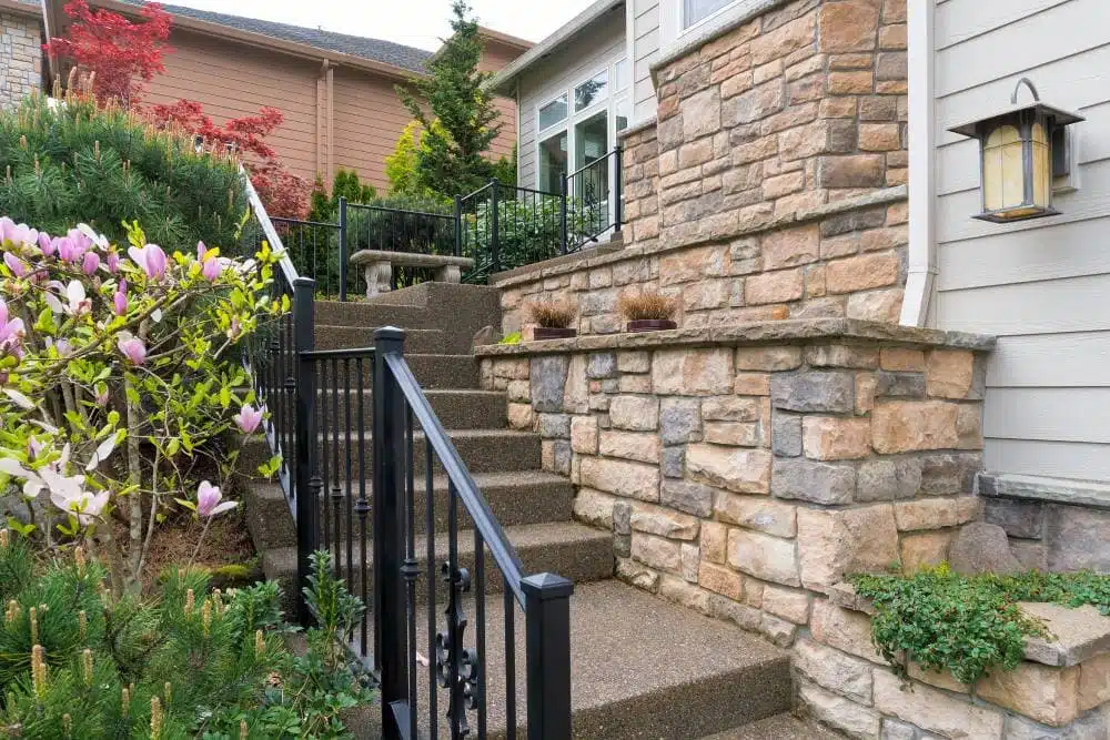 Faux Stone Covering