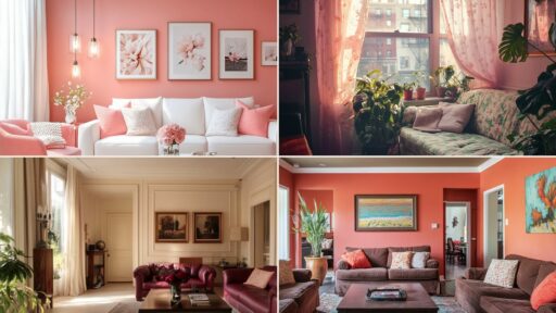 Creative Pink Living Room Ideas