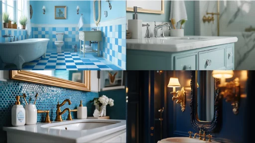 Retro Blue Bathroom Ideas To Try