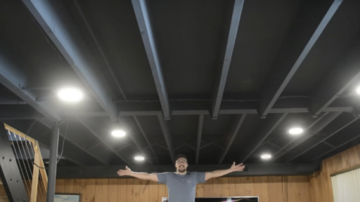 Step-by-Step Guide to Painting a Basement Ceiling Black (1)