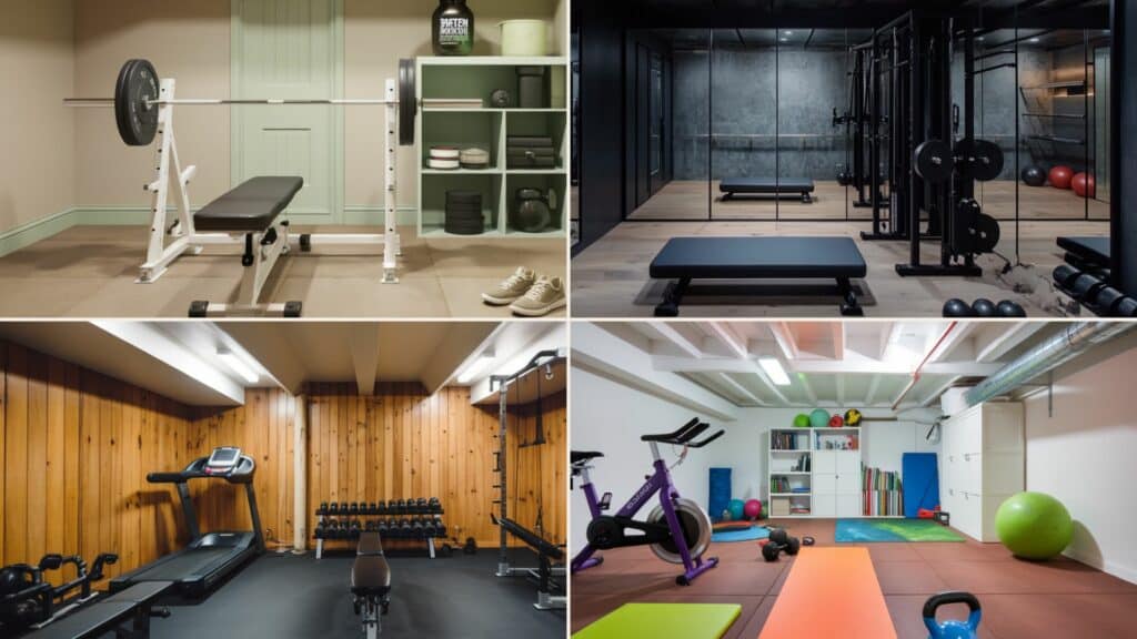14 Creative Basement Gym Ideas for Small Spaces - Enthralling Gumption