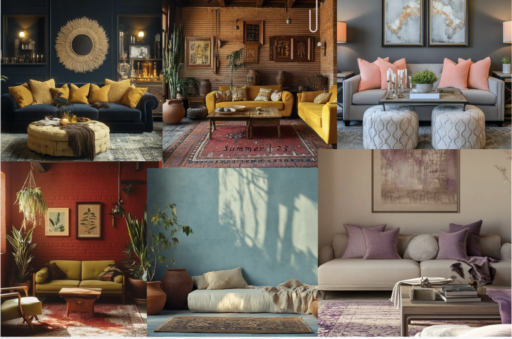 boho color palette