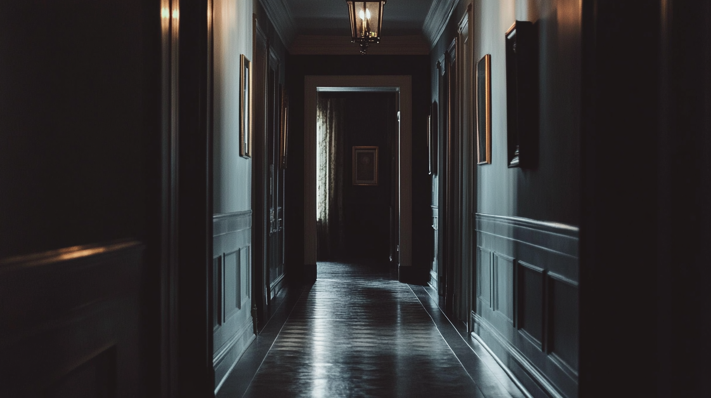 dark hallway