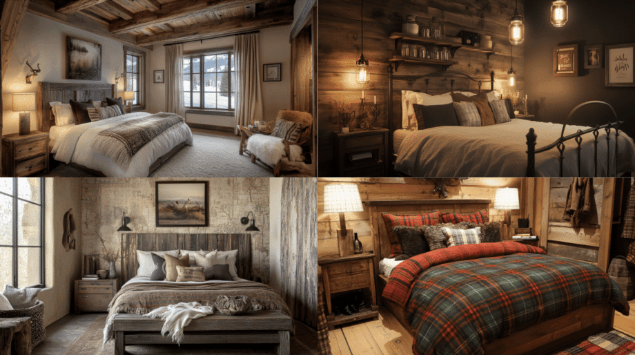 44 Charming Rustic Bedroom Ideas to Try - Enthralling Gumption