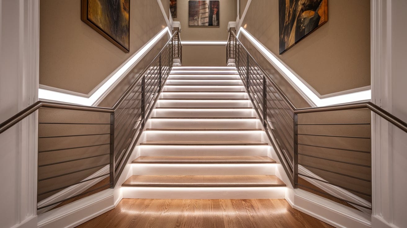 Illuminated Staircase