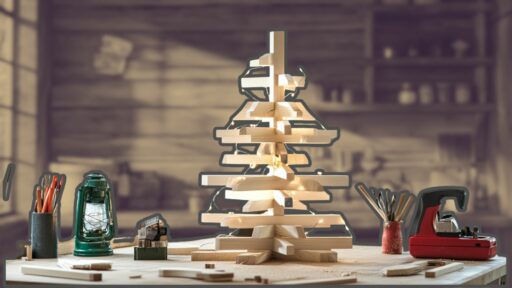 wooden christmas tree plans