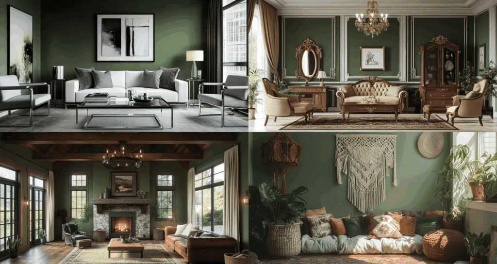 How to Use Oakmoss in Different Design Styles?