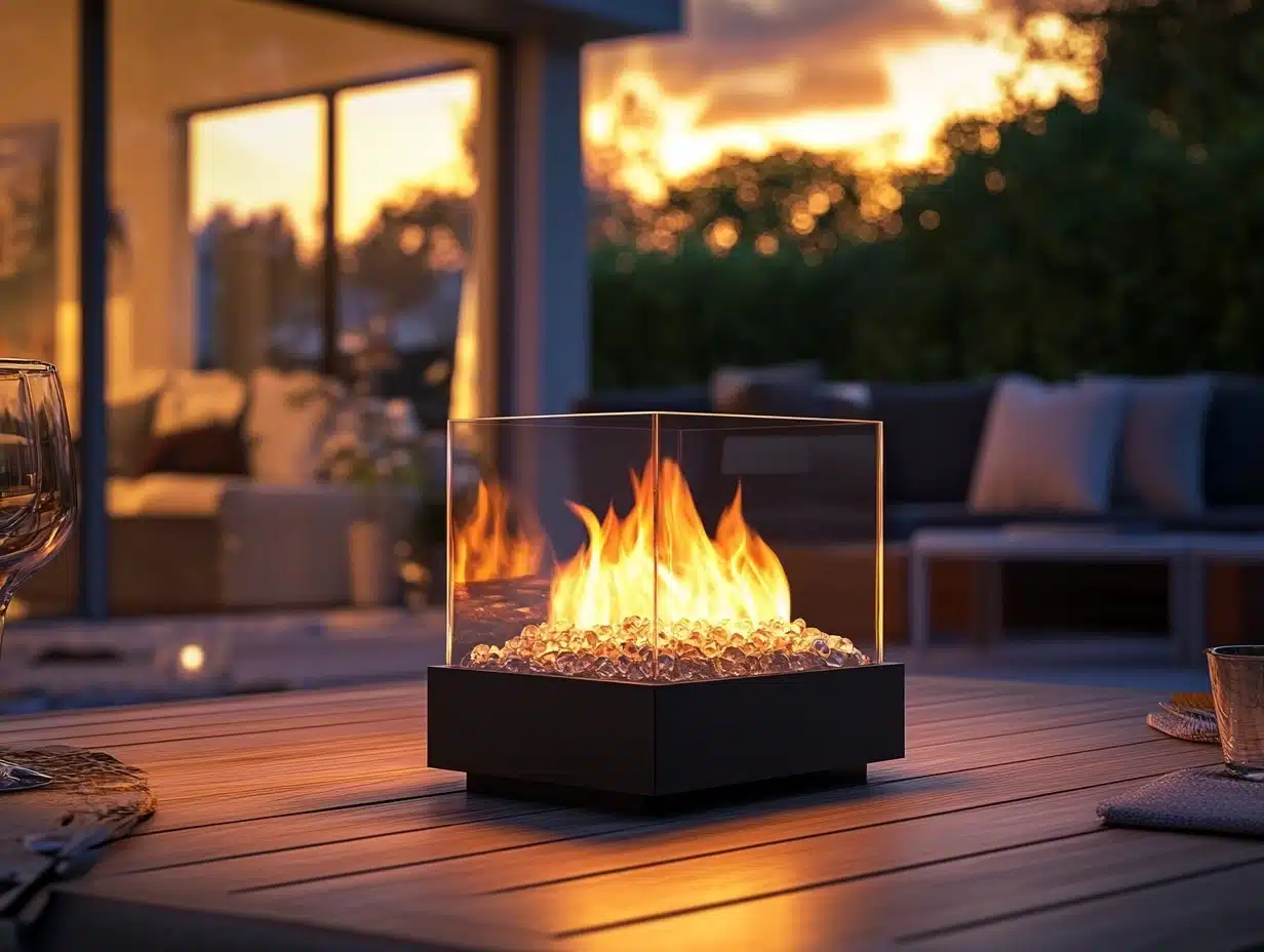 Tabletop Propane Fire Pit