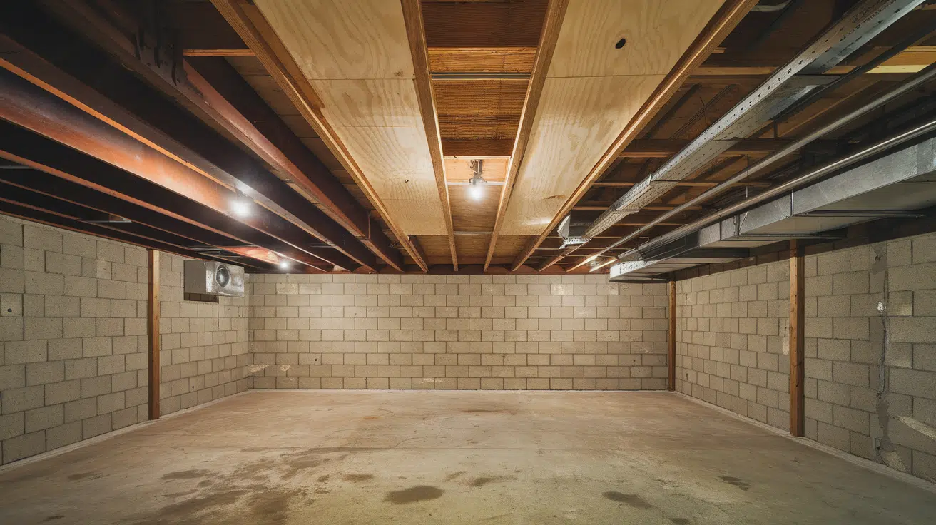 Alternatives to Painting an Exposed Basement Ceiling