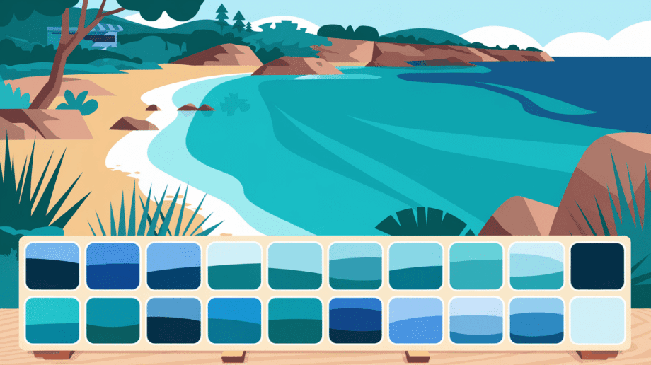 Shore Color A Simple Guide For Choosing Coastal Color Palette - Enthralling Gumption