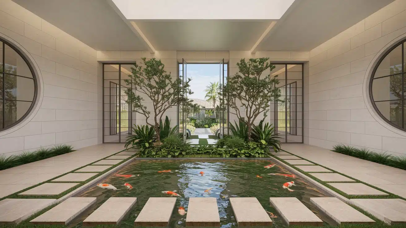 Koi Pond Entry