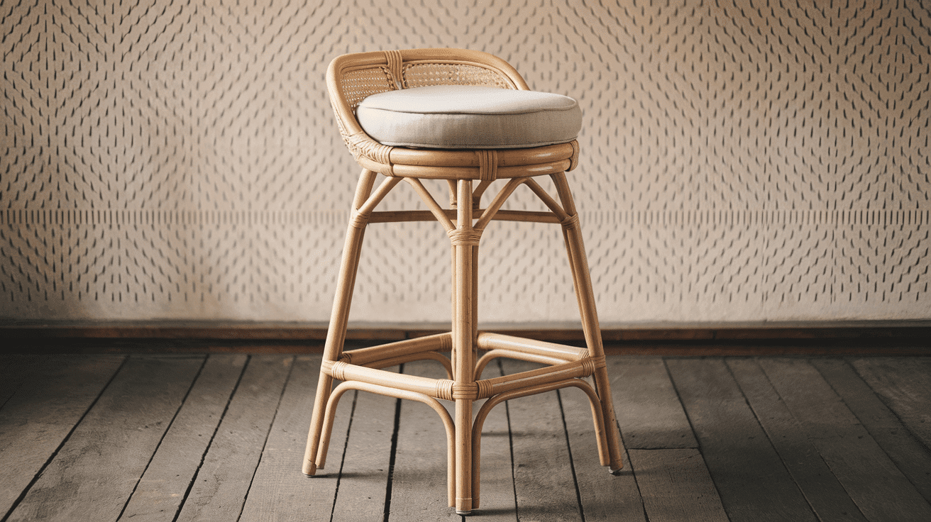 Rattan Bar Stools-