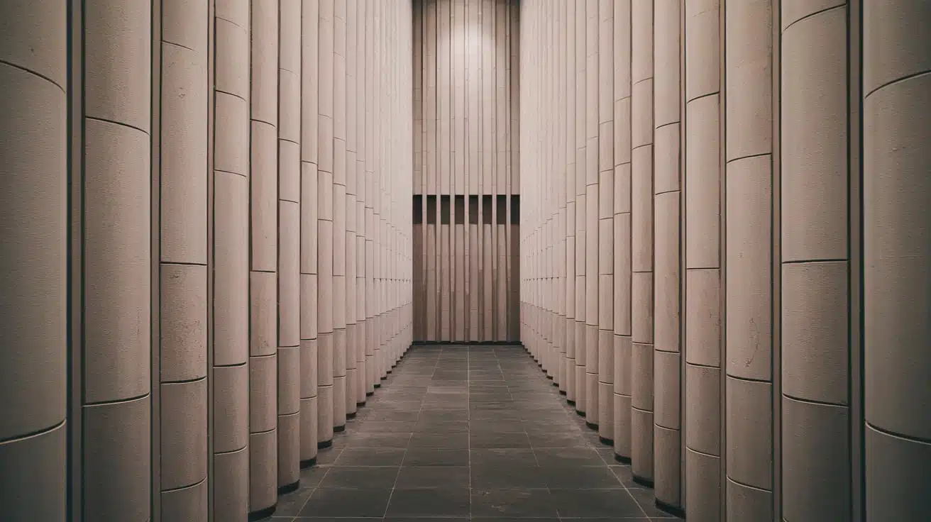 Vertical Hallway Panelling