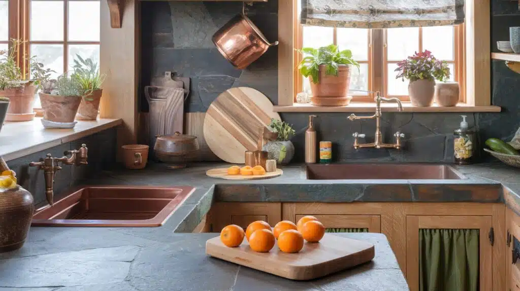 Cedar Charm Kitchen