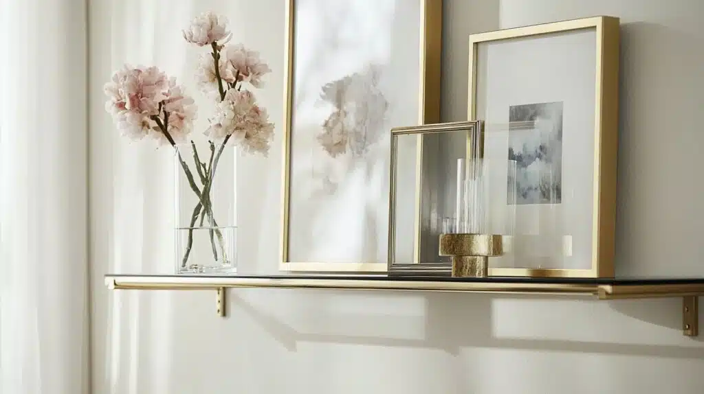 Gold and Glass Frames