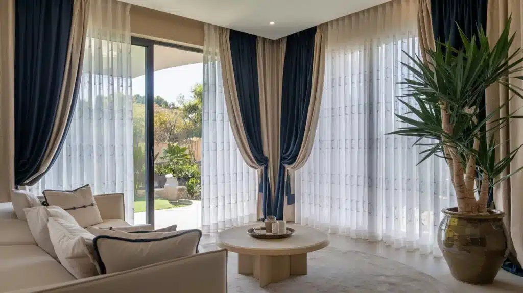 Layered Curtains