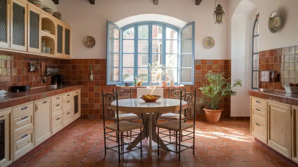 Terracotta Tile Kitchen