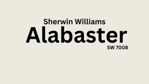 alabaster sherwin williams