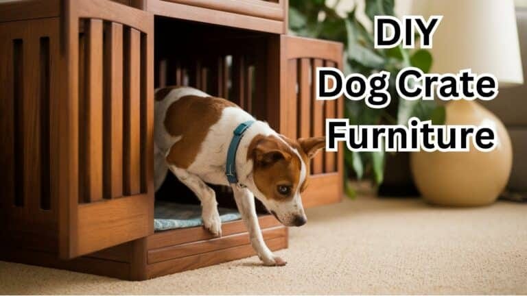 How to Easily Create a Dog Crate Furniture: DIY Guide - Enthralling ...