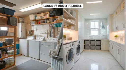 laundry room remodel
