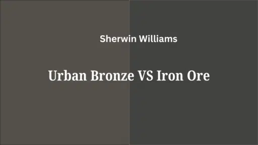 urbane bronze vs iron ore
