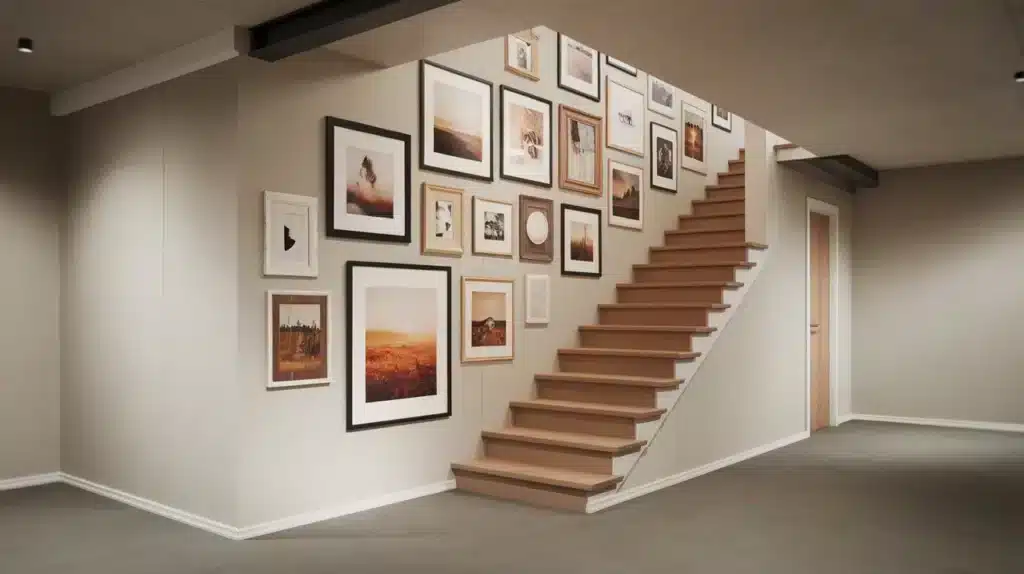 Add_Artwork_Along_the_Staircase_Wall