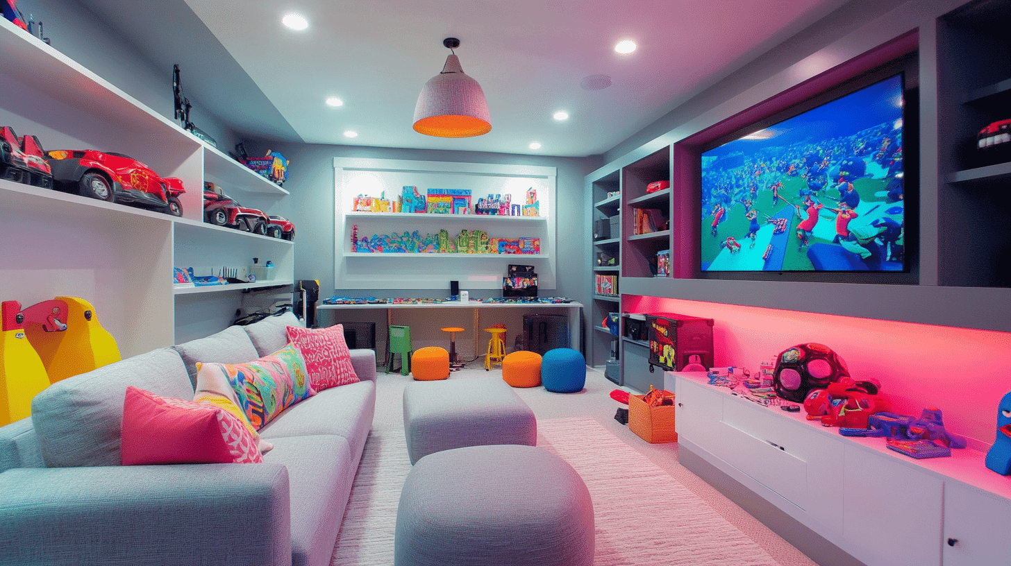 How to Create the Ultimate Game Room for Kids (Without Breaking the Bank)
