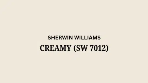 Sherwin Williams Creamy (SW 7012): A Review
