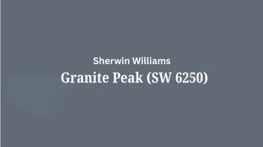 Sherwin Williams Granite Peak (SW 6250): A Review