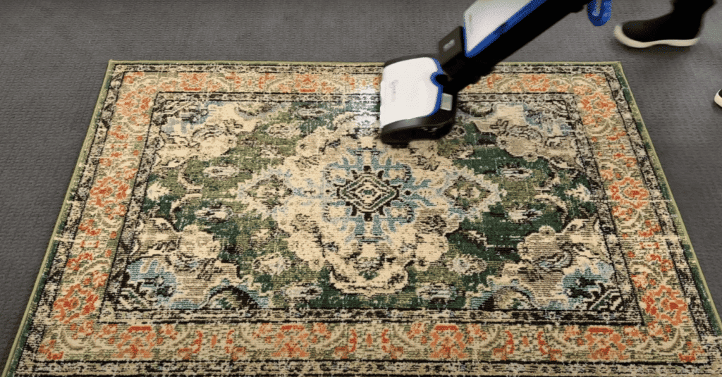 Vacuum the Rug Thoroughly