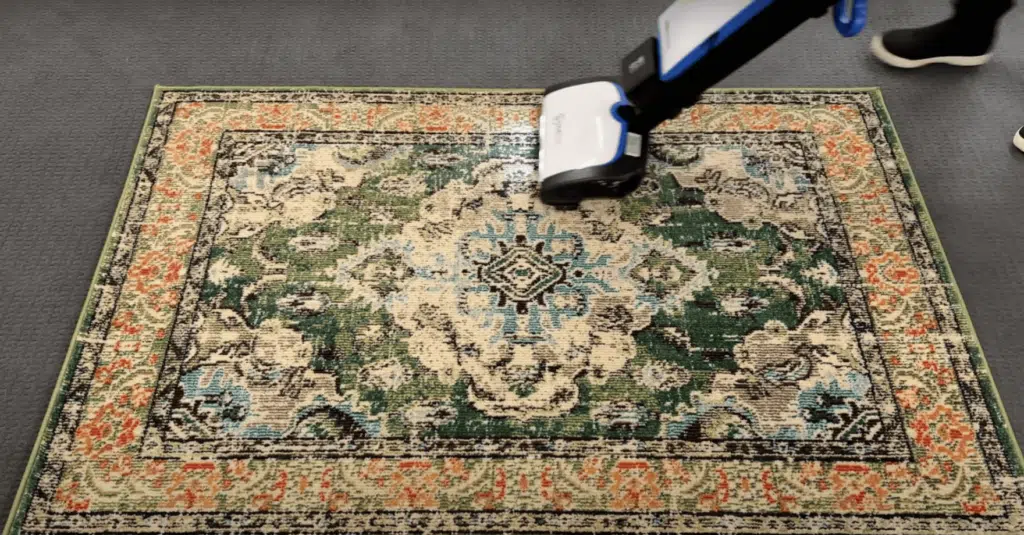 Vacuum the Rug Thoroughly