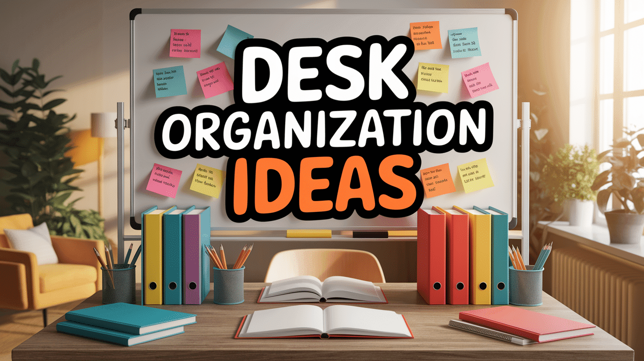 desk organization ideas