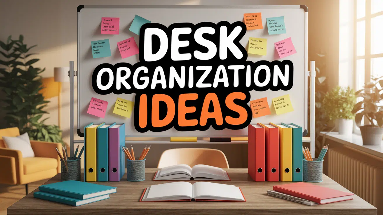 desk organization ideas