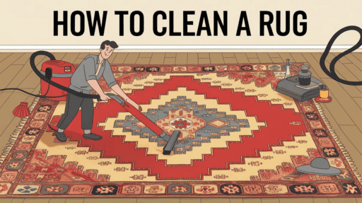 how to clean a rug