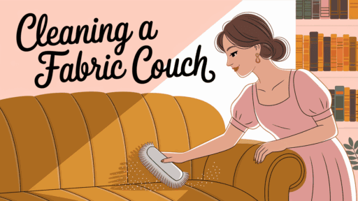 how to clean fabric couch