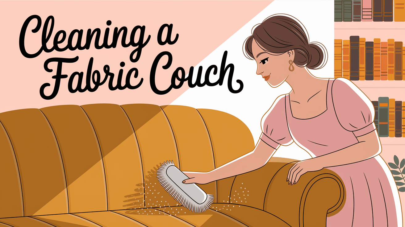 how to clean fabric couch